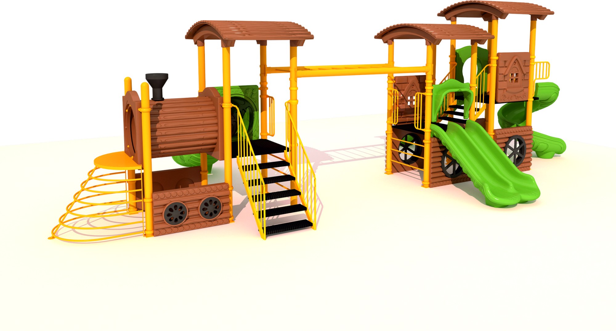 TRN 104 Tren Serisi Çocuk Oyun Parkı