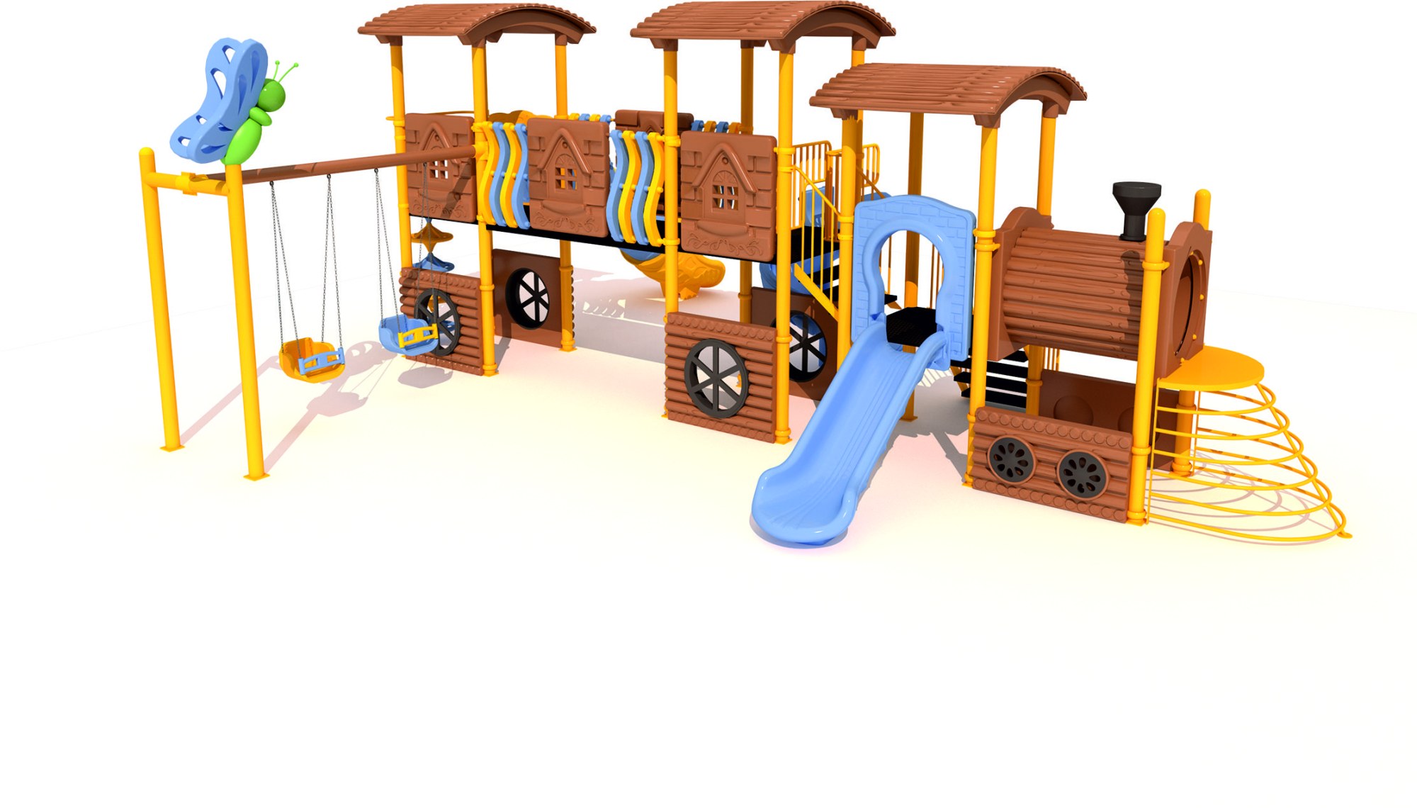 TRN 105 Tren Serisi Çocuk Oyun Parkı