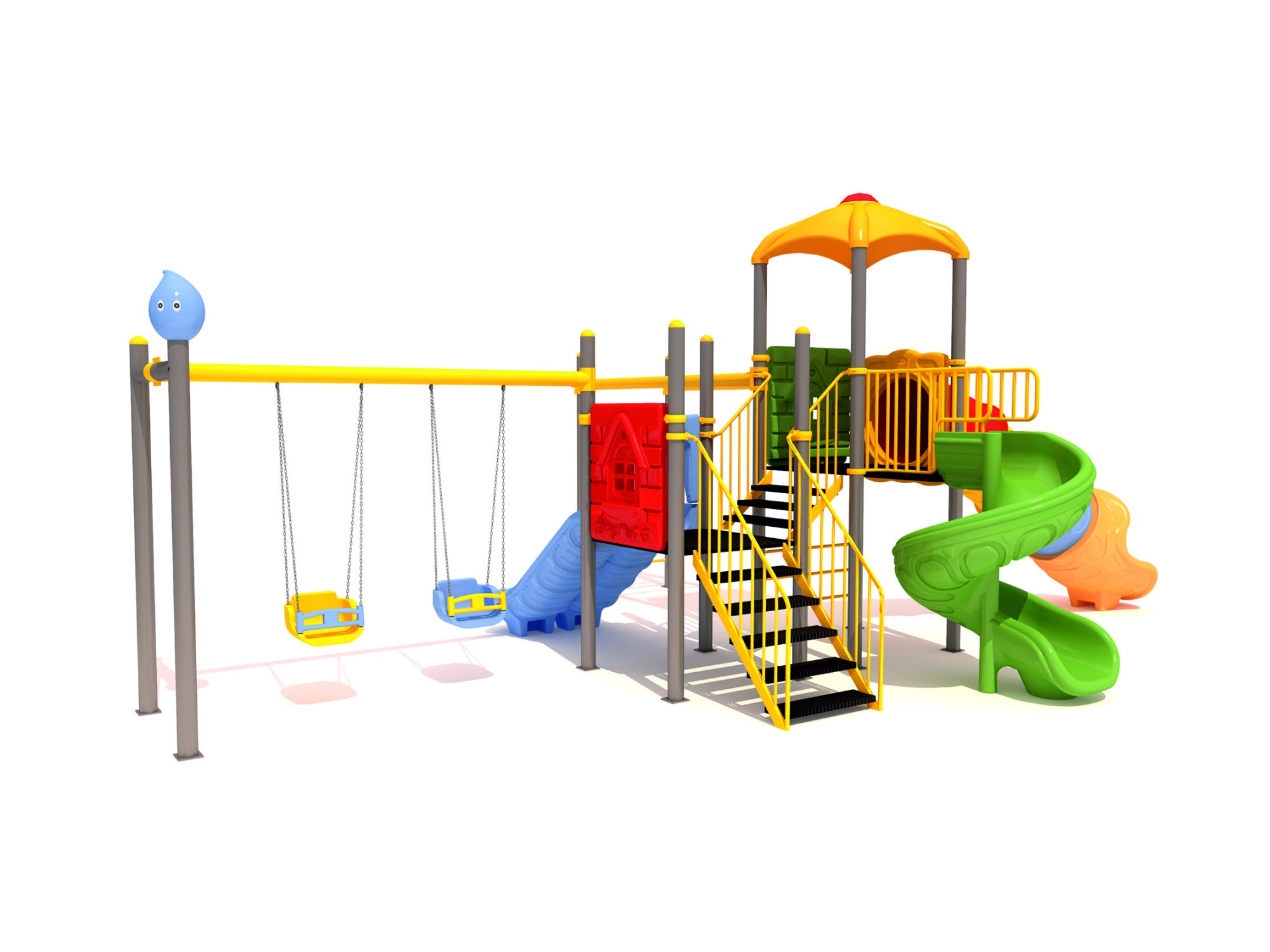 KLS 107 Klasik Seri Çocuk Oyun Parkı