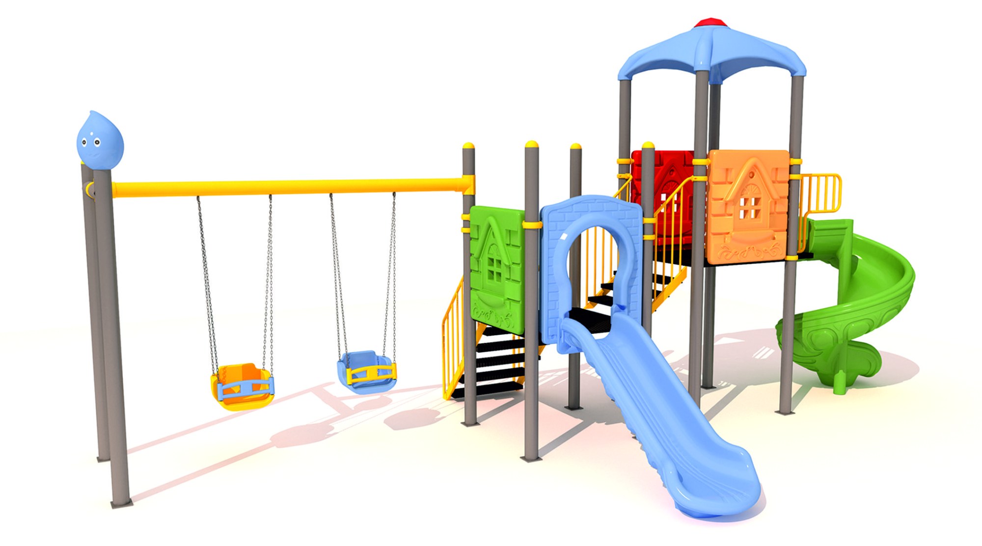 KLS 108 Klasik Seri Çocuk Oyun Parkı