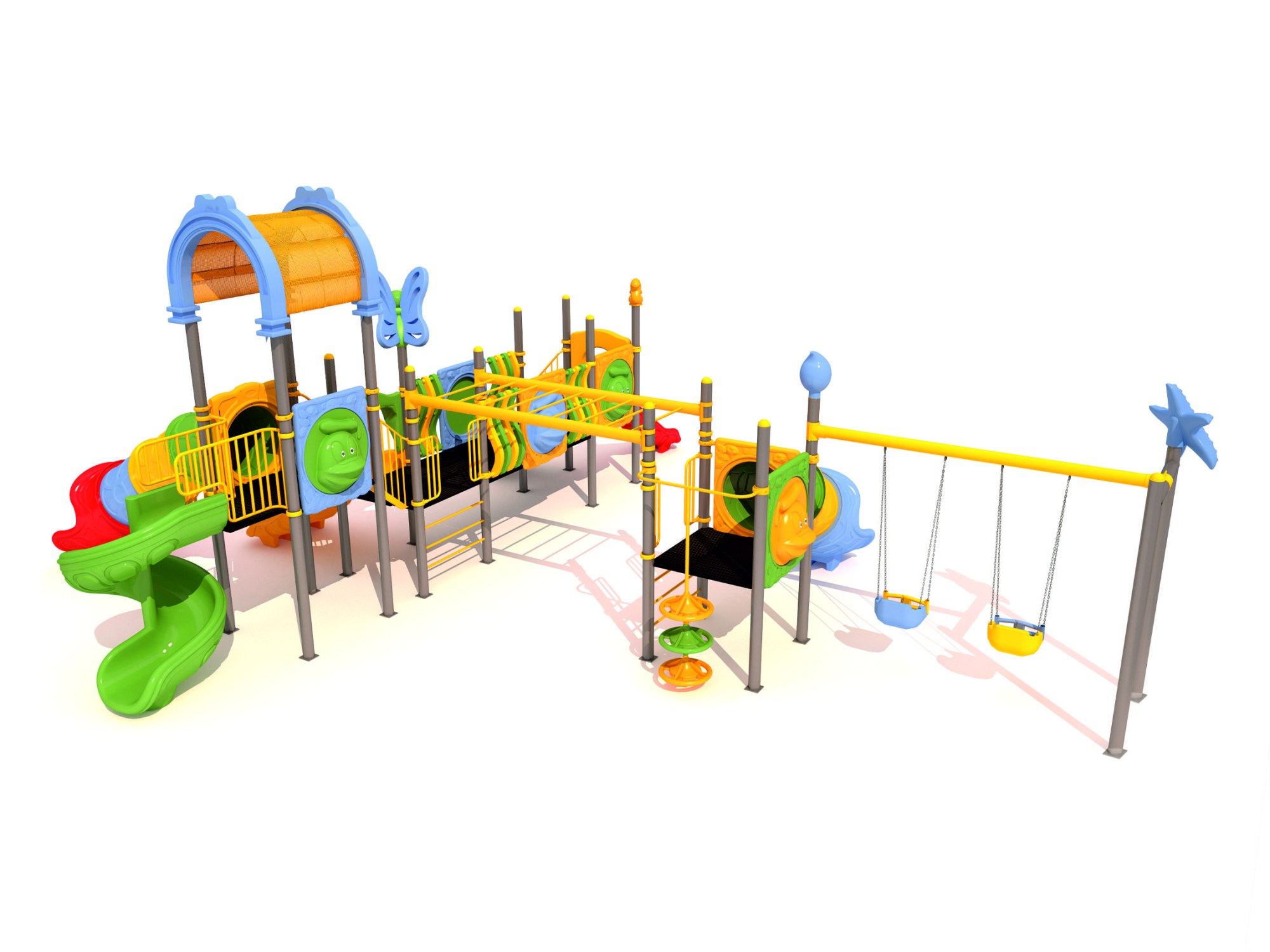 KLS 120 Klasik Seri Çocuk Oyun Parkı