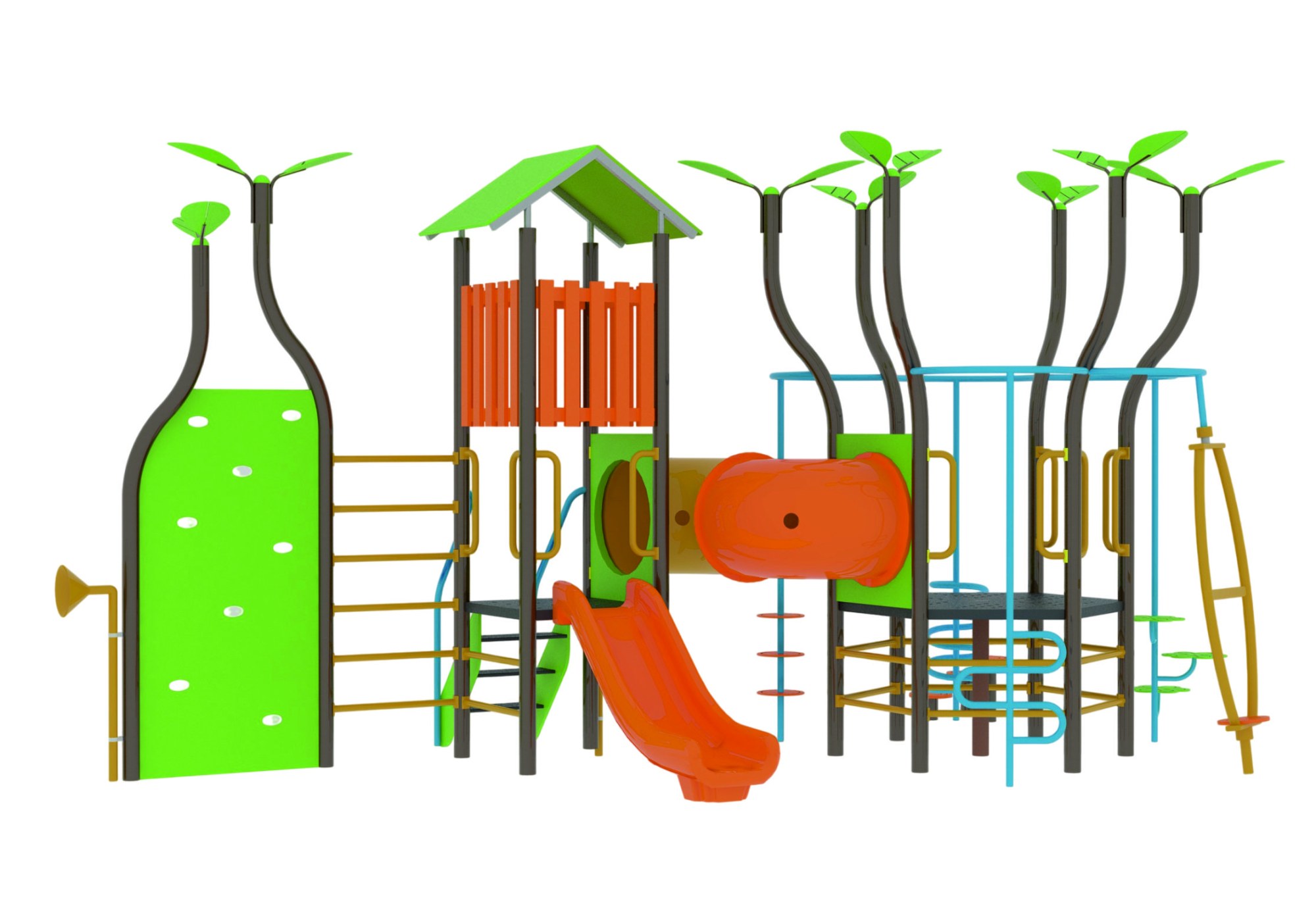 TR 102 Tropikal Seri Çocuk Oyun Parkı