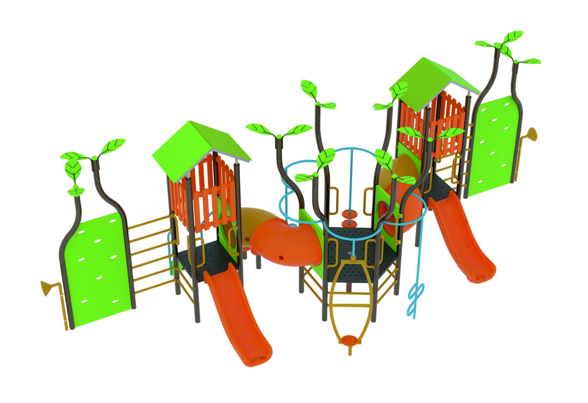 TR 104 Tropikal Seri Çocuk Oyun Parkı