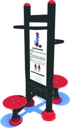 Çoklu Kullanımlı Açık Hava Fitness Aleti F113