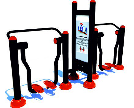 Çift İstasyonlu Açık Hava Fitness Aleti F114