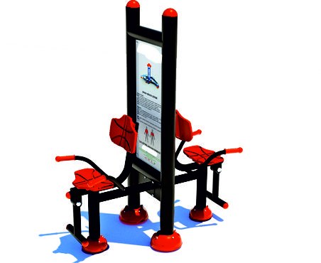 Çok İstasyonlu Açık Hava Fitness Aleti F119