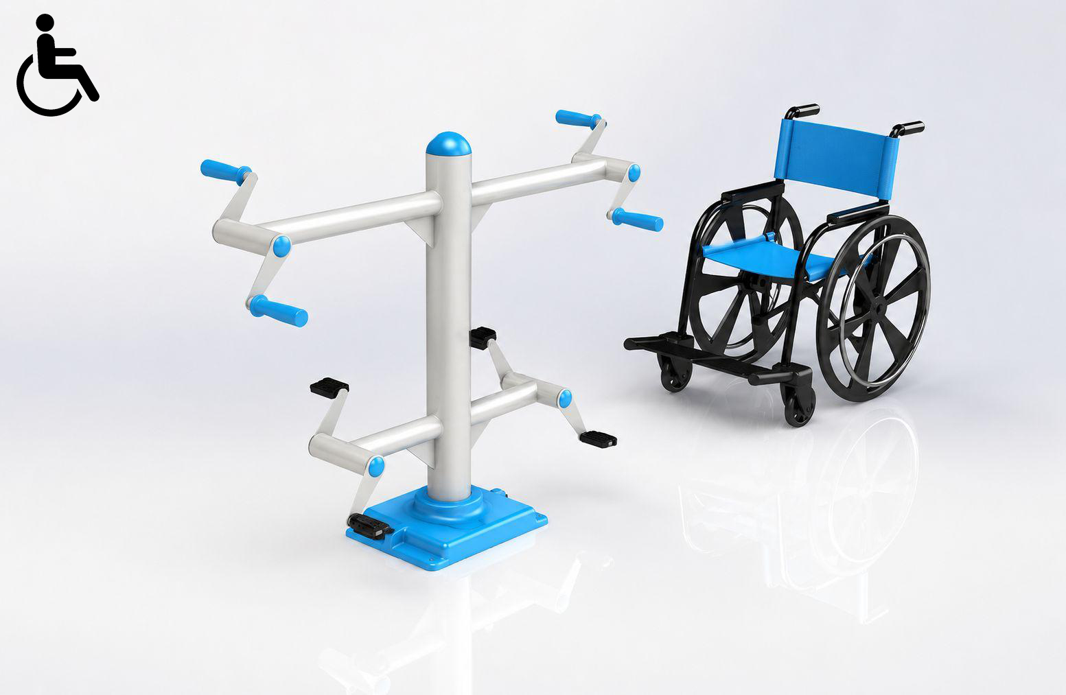Engelsiz Çok Fonksiyonlu Kol ve Bacak Fitness Aleti F124