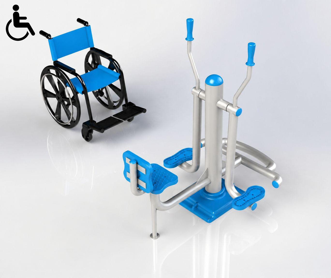 Engelsiz Oturmalı Kol ve Bacak Fitness Aleti F127