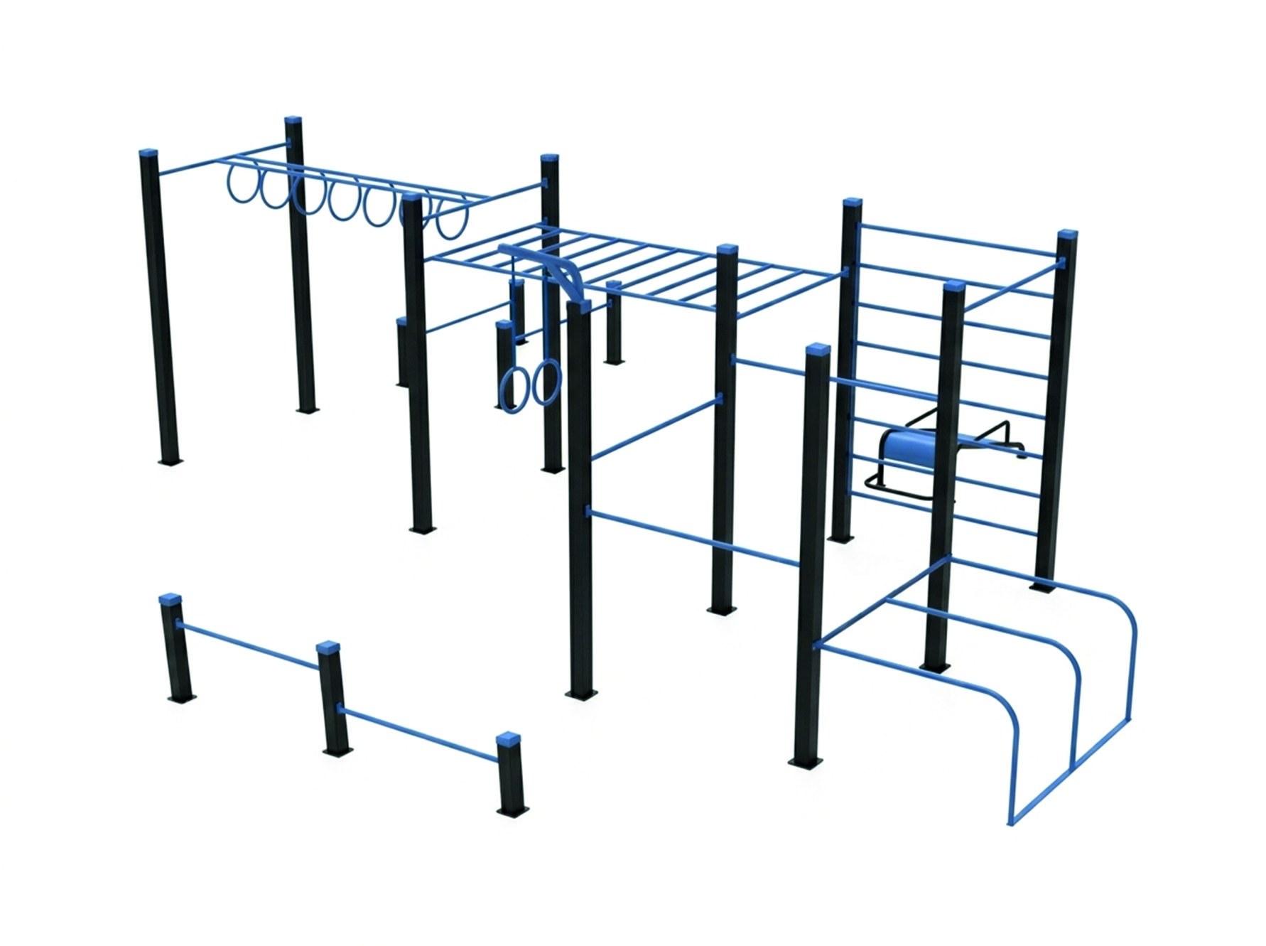 Çoklu İstasyonlu Fitness Parkı F131