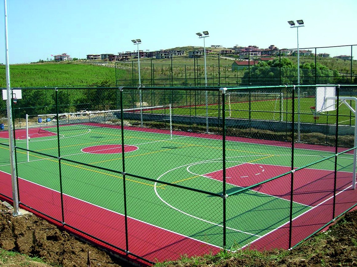 Spor Sahası Tel Çit ZK109 | Spor Sahası Çevreleme Sistemi