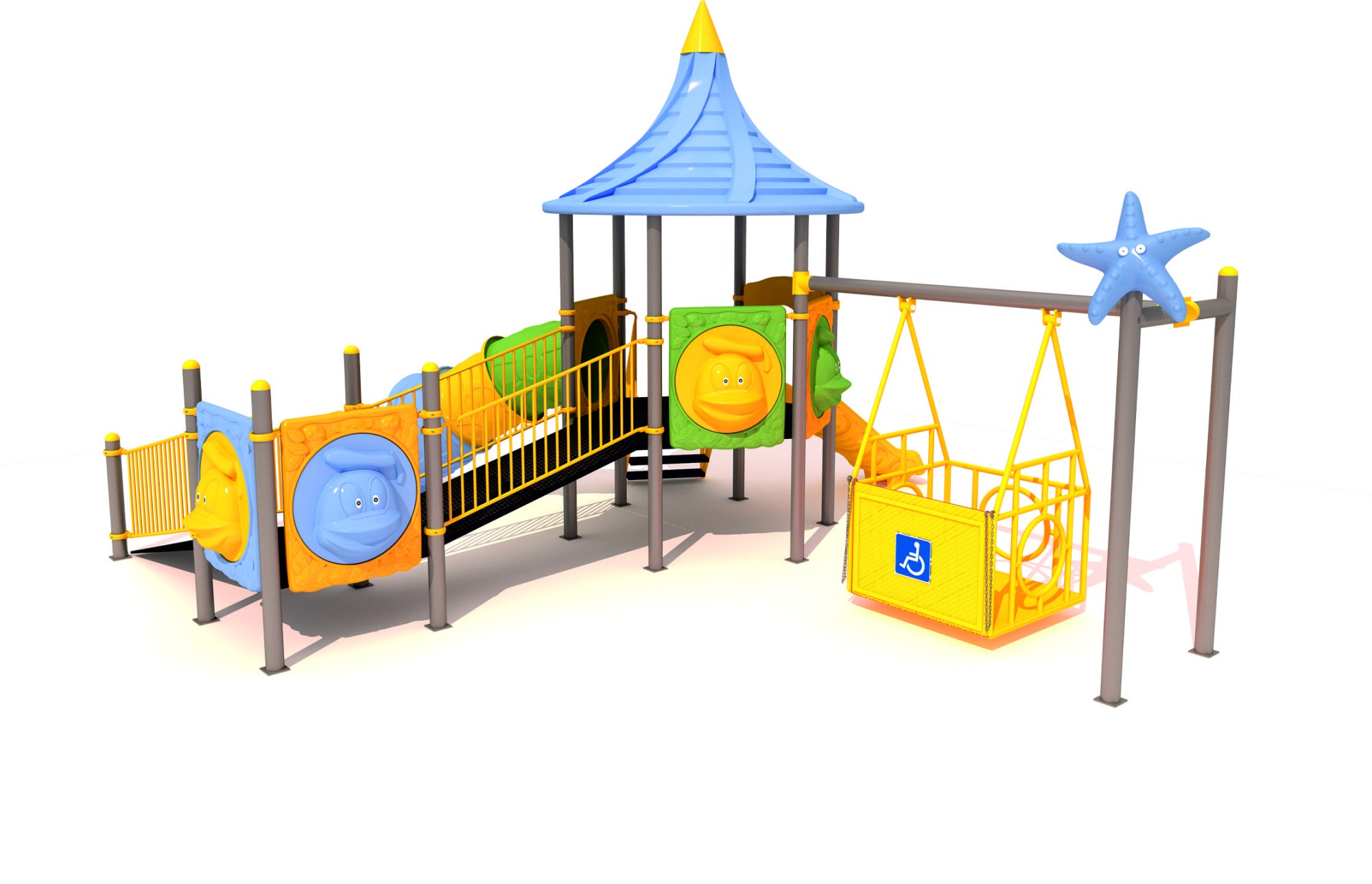 ENG 101 Engelsiz Seri Çocuk Oyun Parkı